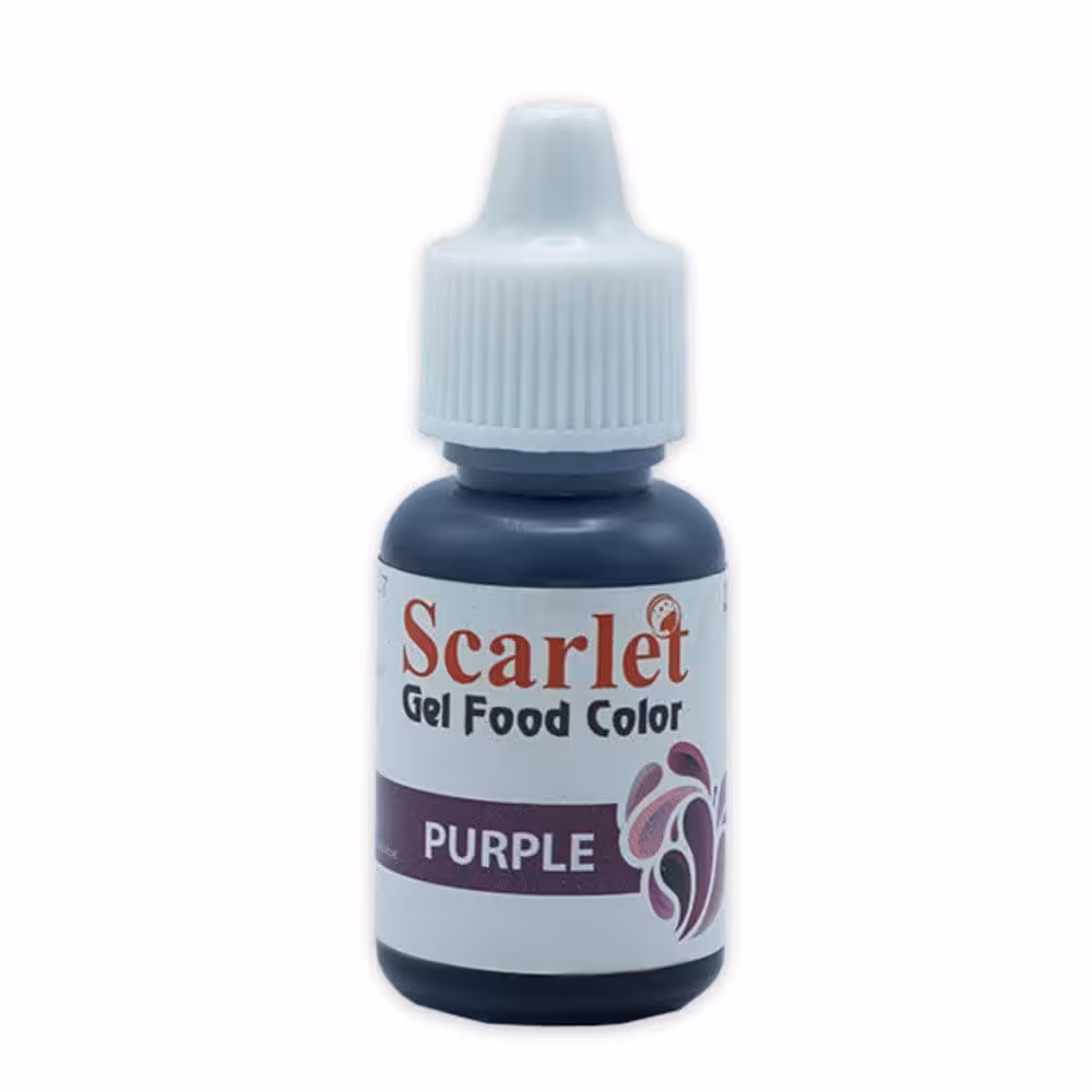 رنگ ژله ای 25 گرمی بنفش اسکارلت