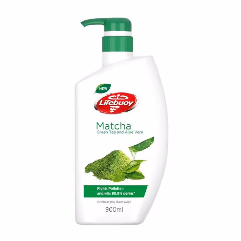 شامپو بدن ماچا لایفبوی 1 لیتری Lifebuoy Anti Bacterial Matcha