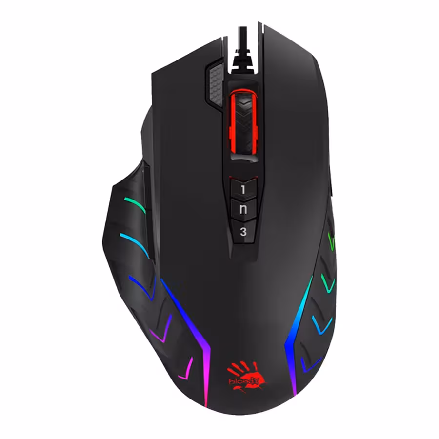 ماوس باسیم گیمینگ ای فورتک مدل BLOODY J95S