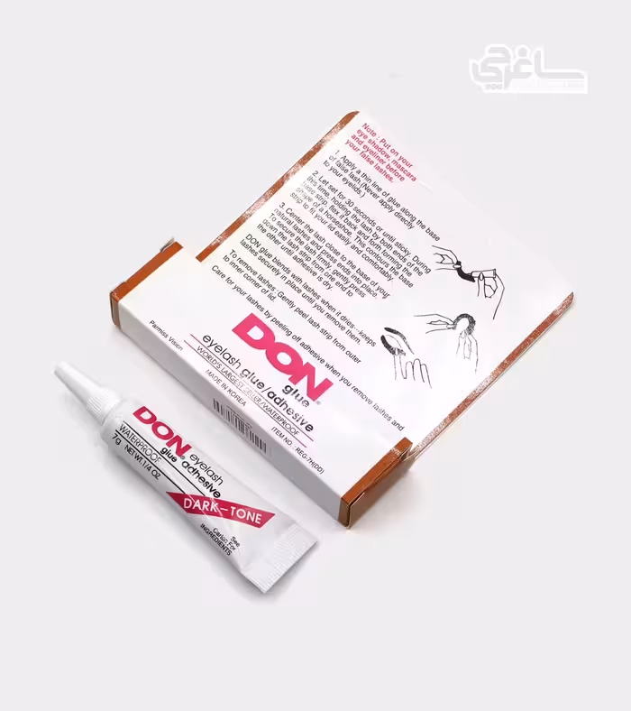 چسب کاشت موقت مژه تیوپی 7 گرمی کره ای دان DON