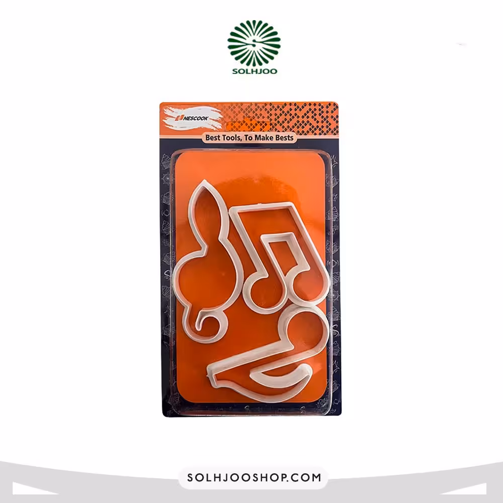 کاتر پلاستیکی موسیقی 3 عددی نسکو