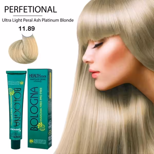 رنگ مو بلونیا بدون امونیاک 100 میلی لیتر 11/89 Bologna Ammonia-free hair color 100 ml