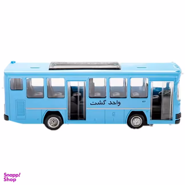ماشین بازی مدل فلزی اتوبوس بنز واحد گشت