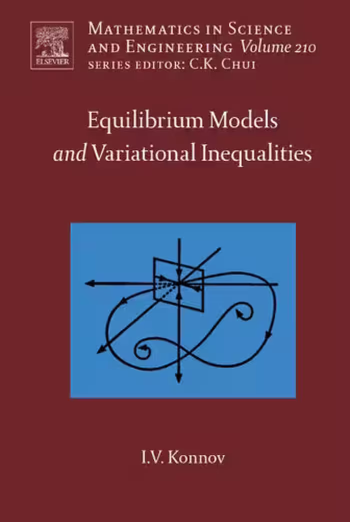 خرید و دانلود نسخه کامل کتاب Equilibrium Models and Variational Inequalities