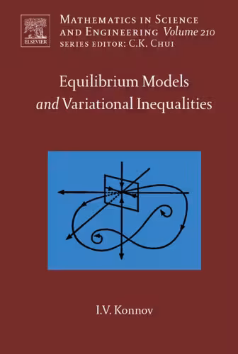 خرید و دانلود نسخه کامل کتاب Equilibrium Models and Variational Inequalities