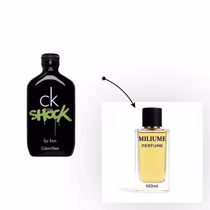 اسانس عطر Ck One Shock برند RenneTouch - کد 1585 - سی کی وان شوک 100ML - میلیوم پرفیوم