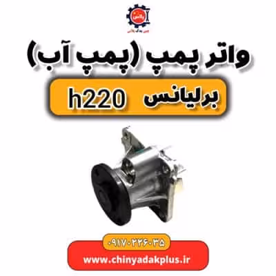 واتر پمپ یا پمپ آب برلیانس H220