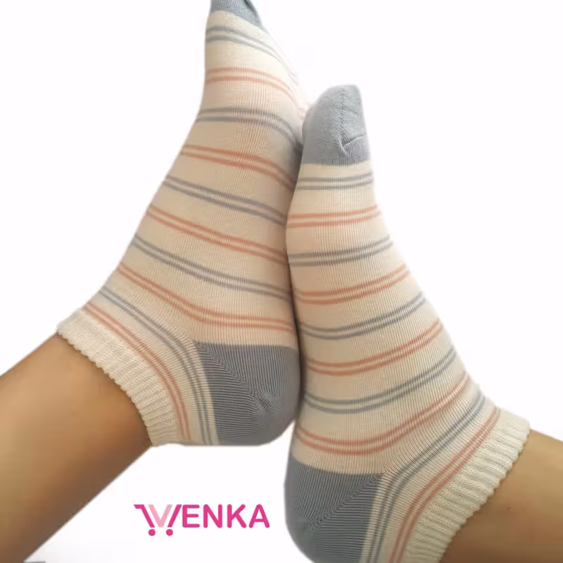 جوراب مچی راه راه کد 0261