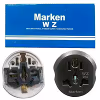 تبدیل 3به2  برق ارت دار Marken wz 20A  درجه یک