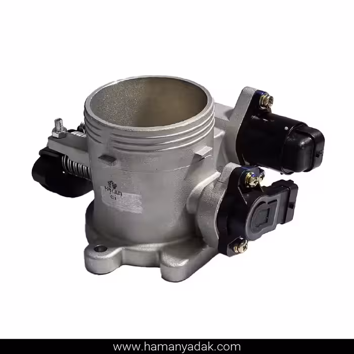 دریچه گاز کامل مکانیکی سمند EF7 برند هیرکان