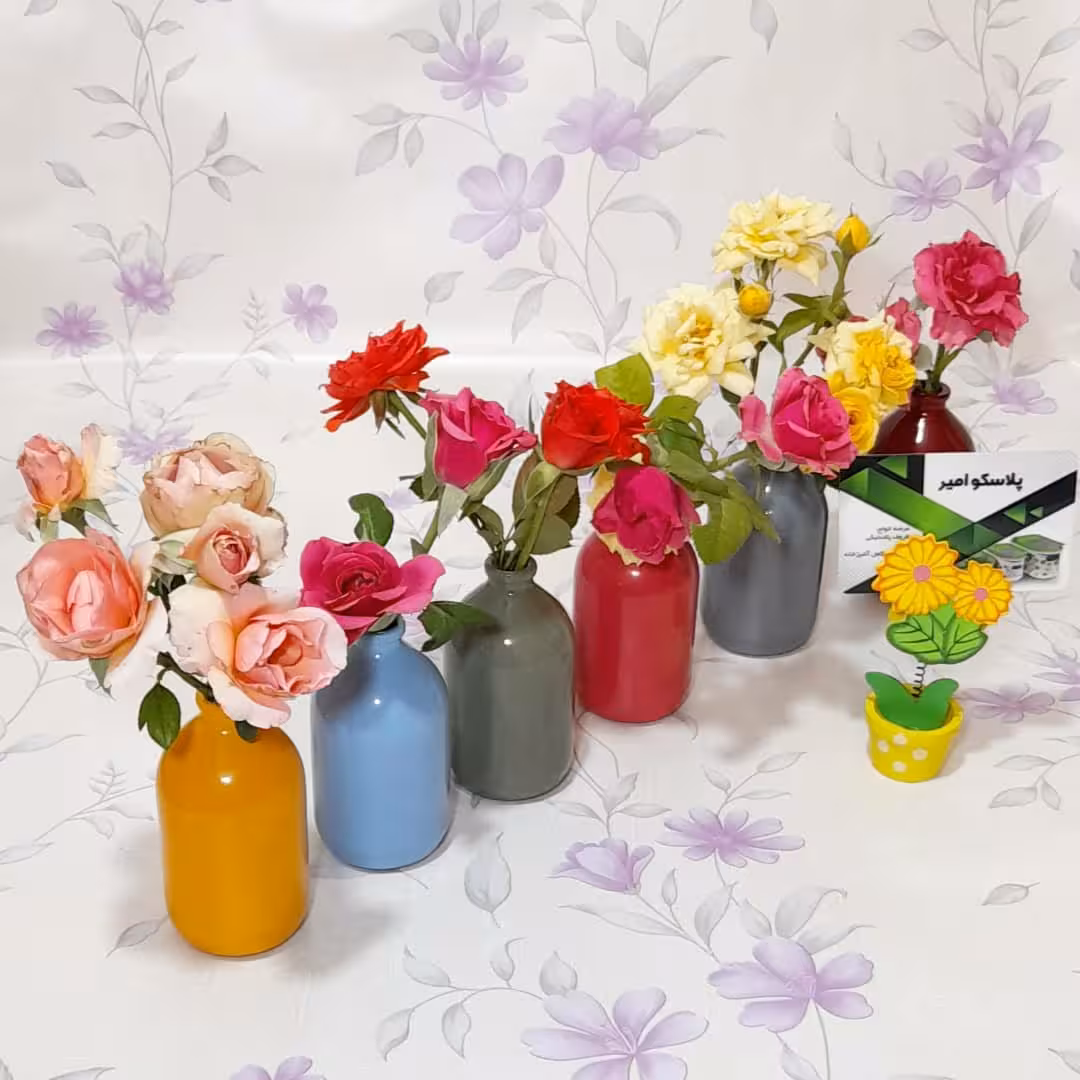 گلدان شیشه ای