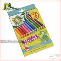 مداد رنگی 12 رنگ جامبو جولی Jolly 12C Jumbo Color Pencil