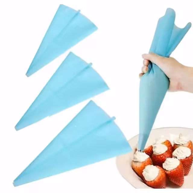 قیف سیلیکونی آبی کوچک