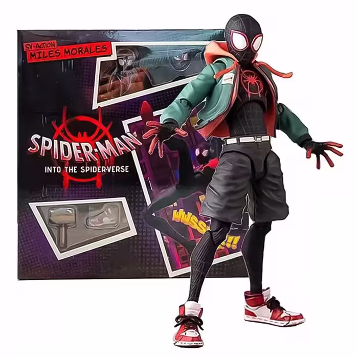 اکشن فیگور اسپایدرمن مایلز مورالز Spiderman Marvel Miles Morales