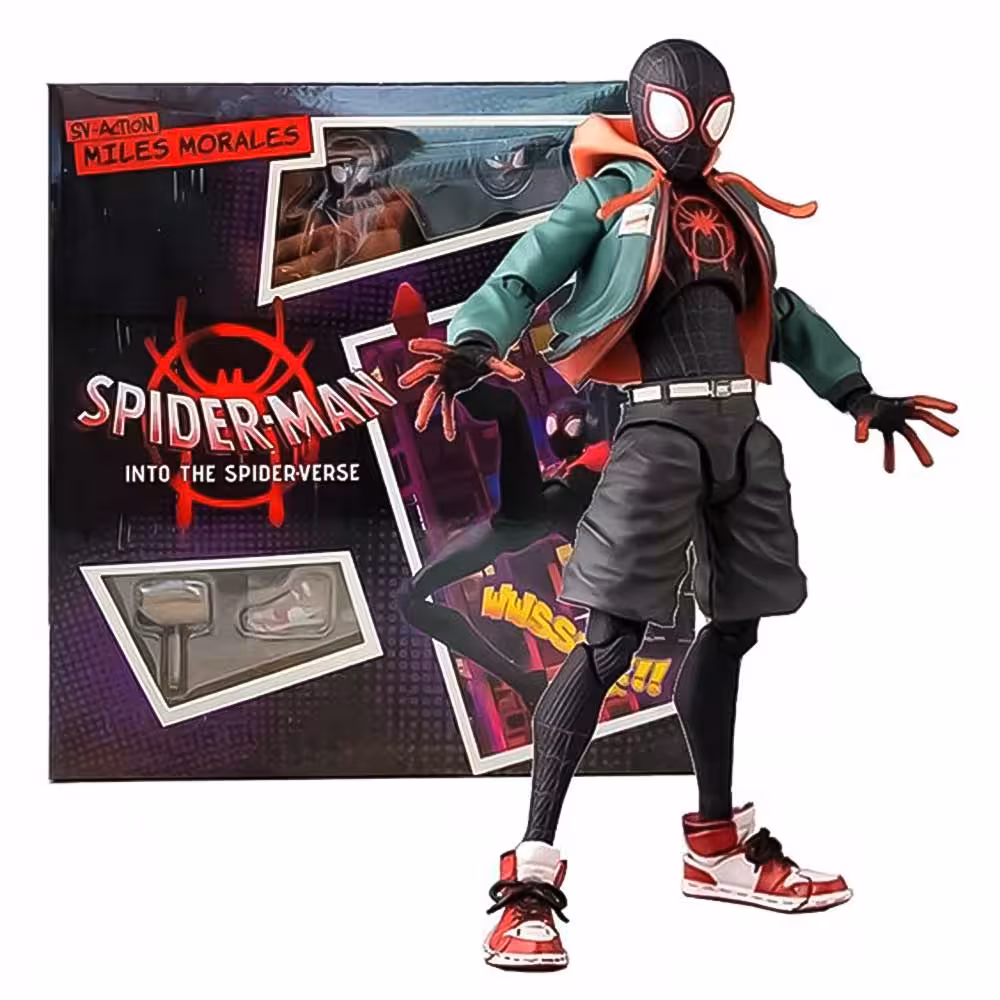 اکشن فیگور اسپایدرمن مایلز مورالز Spiderman Marvel Miles Morales
