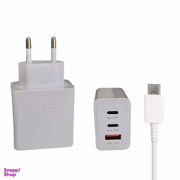 شارژر سامسونگ مدل SAM TA-800 65W 2PD USB