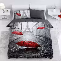 سرویس لحاف روتختی ترکسان کد D43 یکنفره 4 تکه