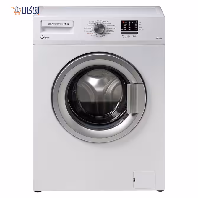 ماشین لباسشویی جی پلاس 6 کیلویی مدل Gplus GWM-62U03W