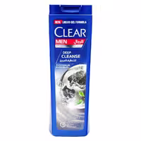 شامپو مردانه کلیر CLEAR مدل Deep Cleanse حجم 400 میلی لیتر