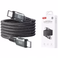 کابل مگنتی تایپ‌سی به تایپ‌سی فست شارژ 100 وات یک متری ایکس‌او NB-Q267