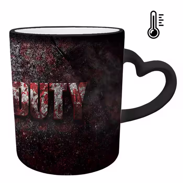 خرید ماگ-لیوان حرارتی  دسته ساده  بازی کال آف دیوتی call of duty کد 7