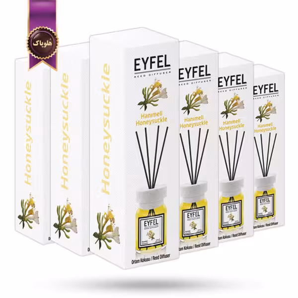6 عدد خوشبوکننده هوا ایفل EYFEL مدل یاس امین الدوله HoneySuckle حجم 120 میلی لیتر   (اورجینال)