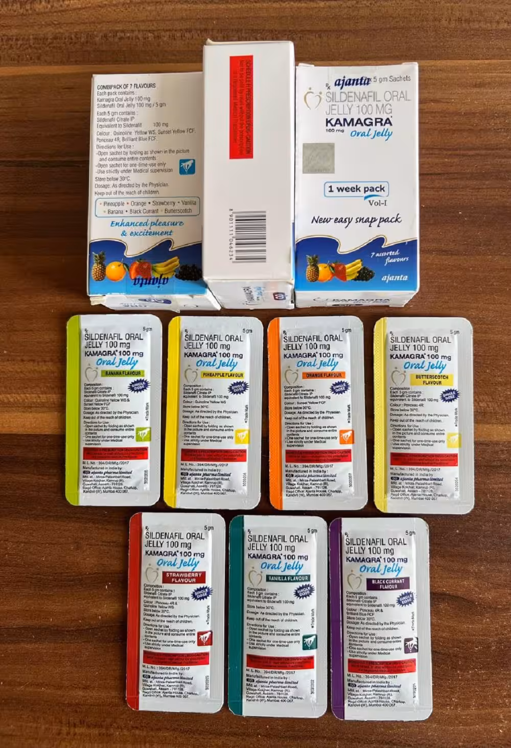 ژل خوراکی کاماگرا اقایان اصل پایه بلند فوق قوی(تاخیری_تقویت نعوظ_محرک) تعداد 7 عددی درجه 1