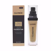 کرم پودر شیشه ای گلویک مدل Long Lasting