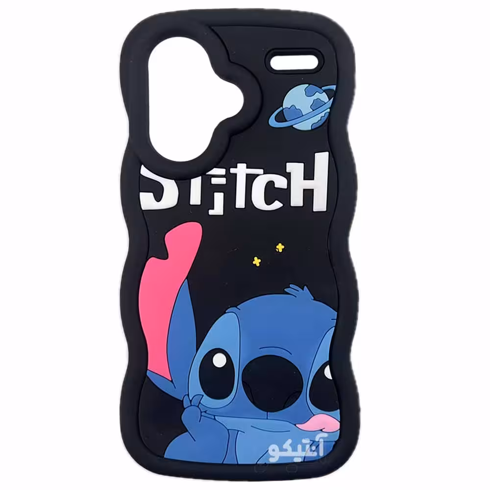 قاب کنگره ای عروسکی طرح Stitch مناسب برای Xiaomi Note13 Pro Plus-کد40901