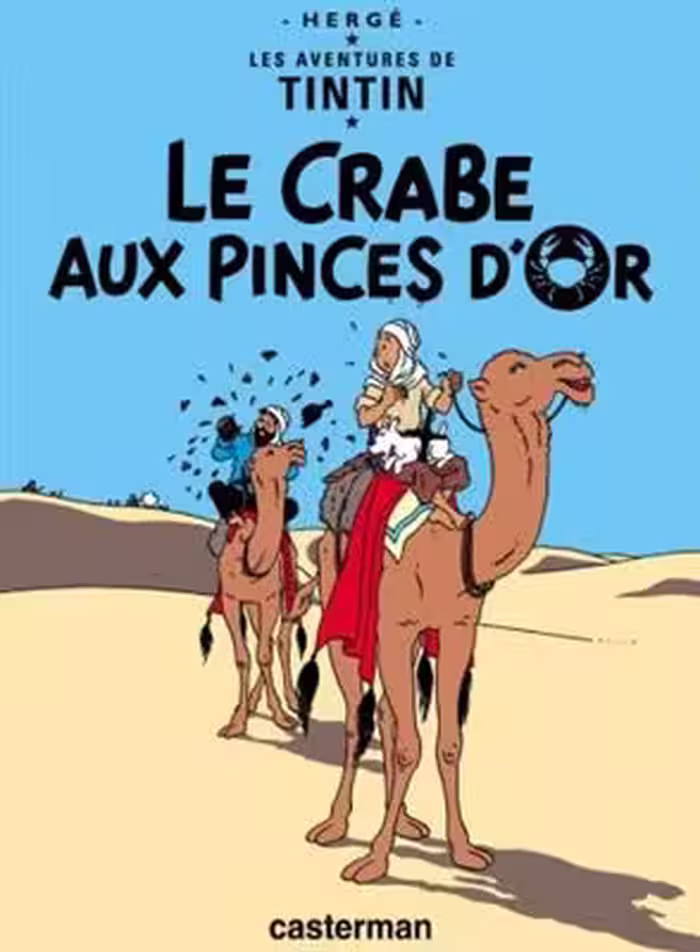 دانلود کتاب Tintin T9 - Le Crabe aux pinces d'or