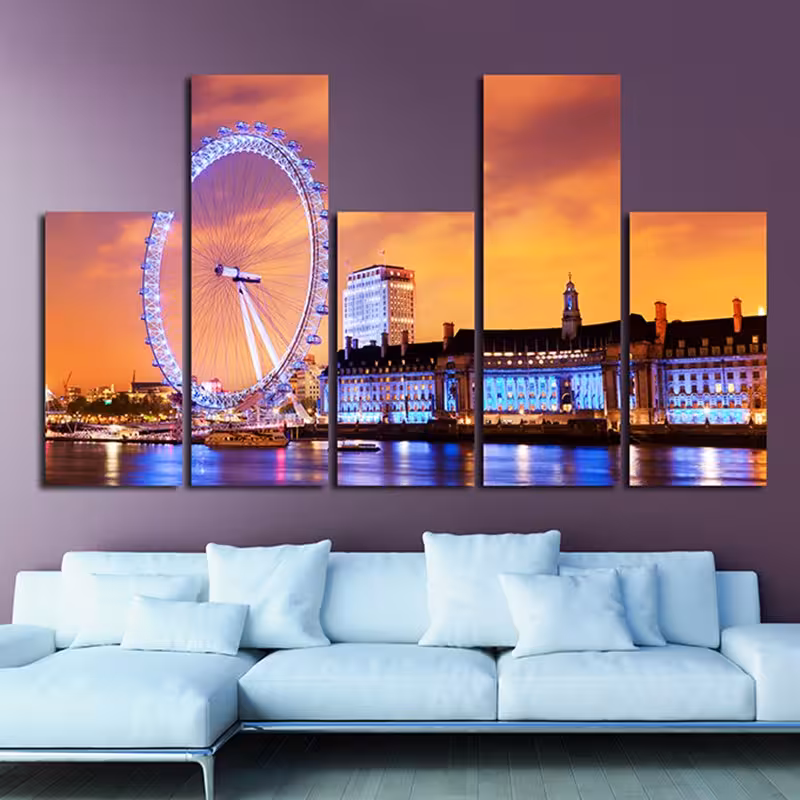 تابلو شاسی دکوراتیو آریکان کد TA3004 سایز 80x150