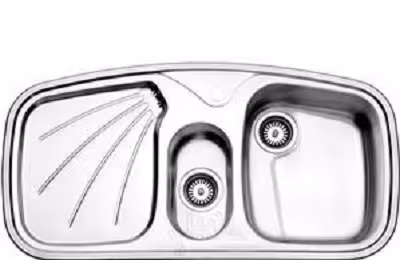 سینک پروانه استیل البرز مدل 610 توکار