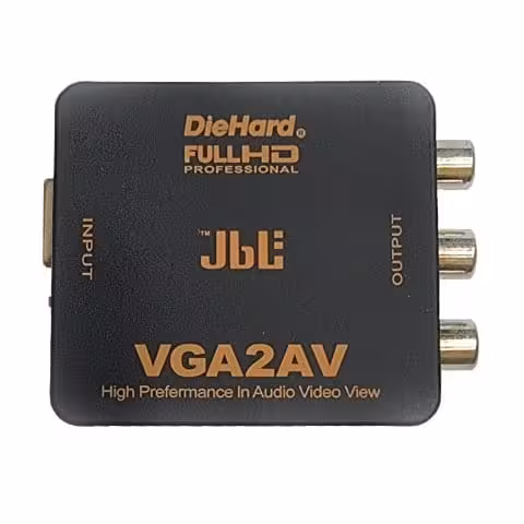 مبدل VGA به AV جی بی ال 4K