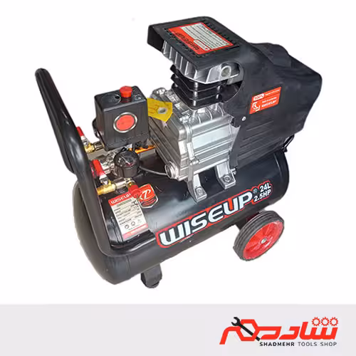 کمپرسور باد 24 لیتری وایزاپ 170601