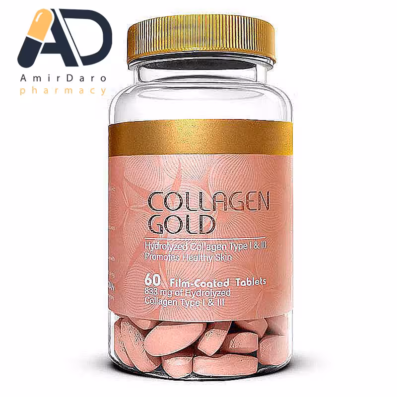 قرص کلاژن گلد آدریان 60 عددی