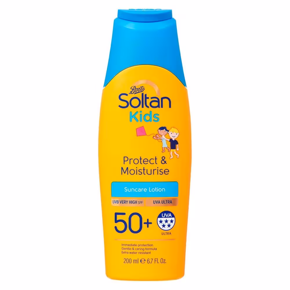 ضد افتاب کودکان سلطان | SPF 50 فاقد پارابن برای پوست هاس حساس