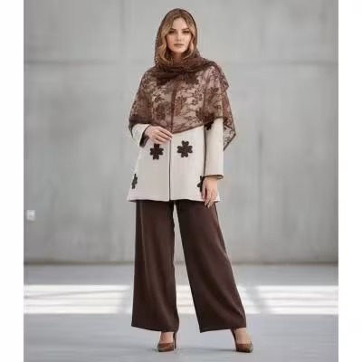 کت شلوار مازاراتی تیکه دوزی تیکا