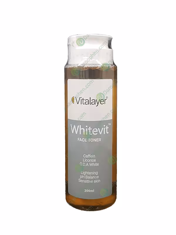 تونر پاک کننده صورت ویتالیر مدل وایت ویت – Vitalayer Whitevit Face Toner