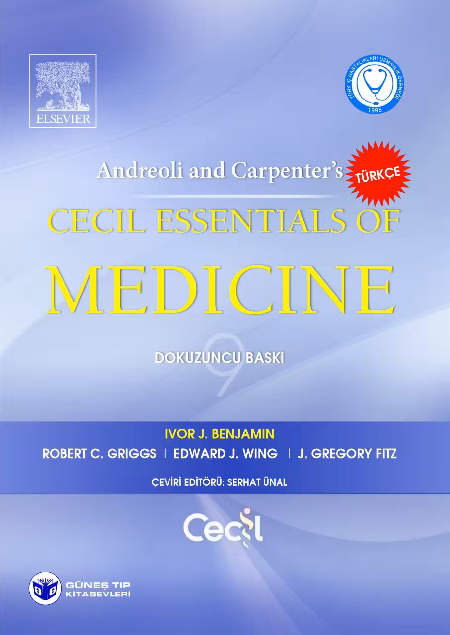 خرید و دانلود نسخه کامل کتاب Andreoli and Carpenter’s Cecil Essentials of Medicine 9.Edition &amp; Andreoli and Carpenter’s Cecil Essentials of Medicine 9.Baskı