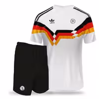 پیراهن و شورت کلاسیک اول آلمان 1988