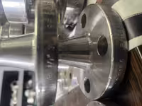 فلنج گلودار 3/4 اینچ اینکونل ریس فیس 5.B16  کلاس 300 رده 40 UNS N06625