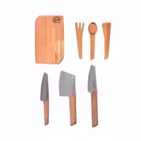 ست تخته و چاقو مدل هفت تکه ژاپنی 45829