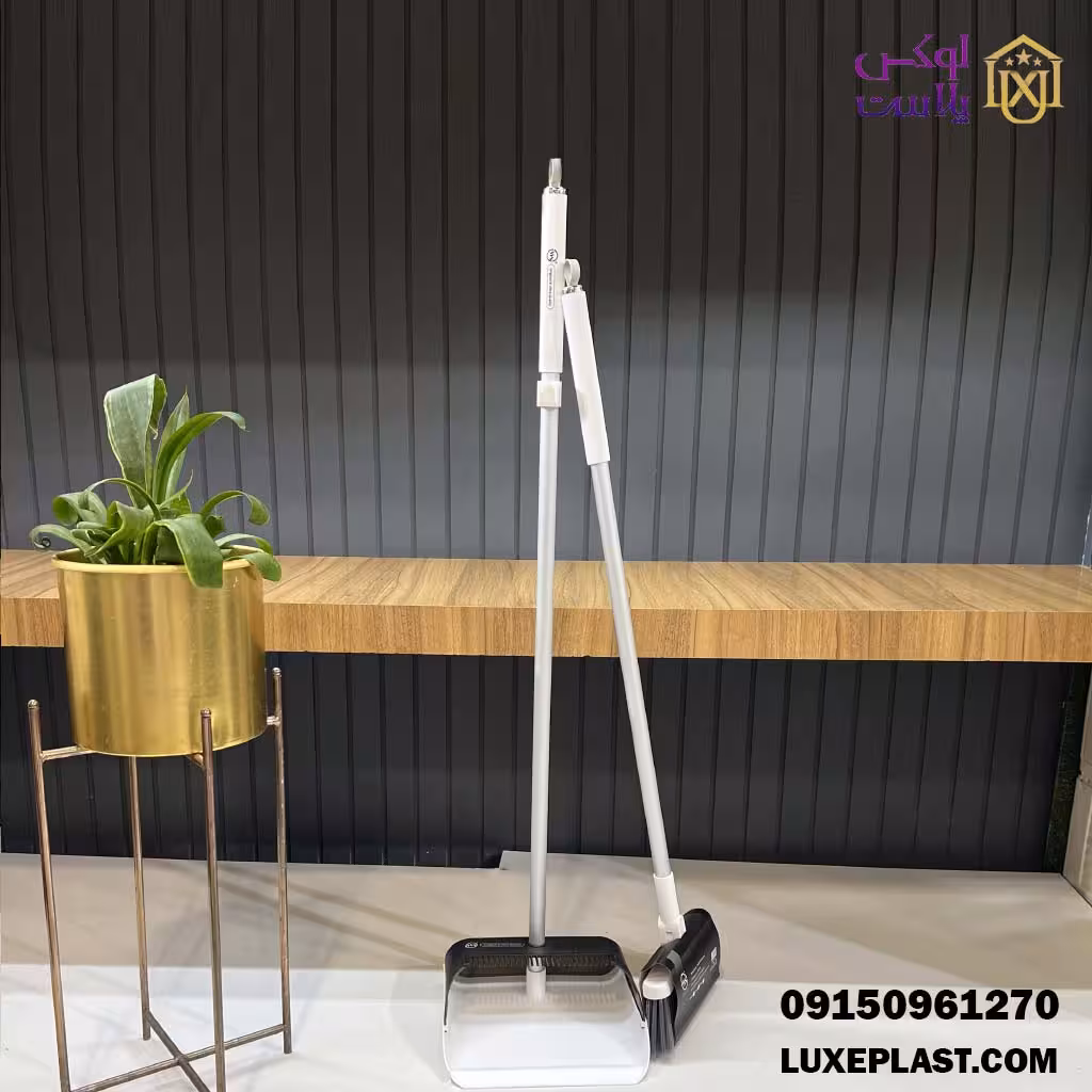 جارو خاک انداز دسته آلومینیوم برند ws کد 9618