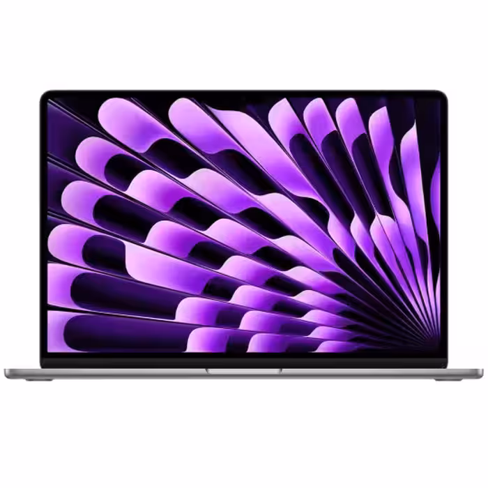 لپ تاپ 15 اینچی M3 اپل مدل MacBook Air MRYN3 2024 ظرفیت 8/10/8/512G رنگ خاکستری