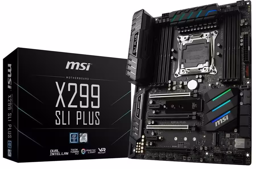 مادربرد ام اس آی مدل ایکس 299 اس ال آی پلاس