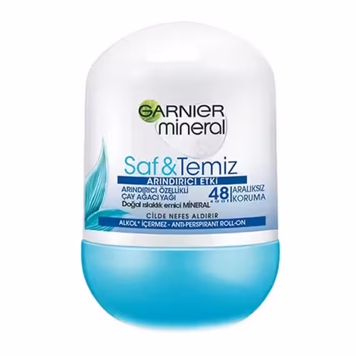 رول ضد تعریق و ضد لک گارنیر مدل saf & temiz حجم 50 میلی