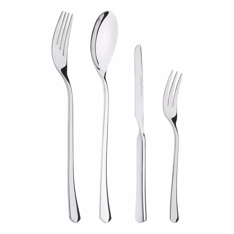 سرویس قاشق و چنگال 24 پارچه یونیک مدل 5720 کد 005