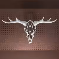 مدل سه بعدی سرکوب گوزن (STL)