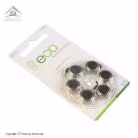 باتری سمعک اکو (eco) سایز 675 پک 6 عددی،دارای عمر طولانی تا 3 سال با عملکرد عالی (باطری سمعک)