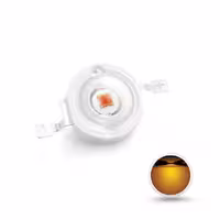 پاور ال ای دی زرد انبه ای Power LED 1W چیپ ایپی استار Epistar تایوان